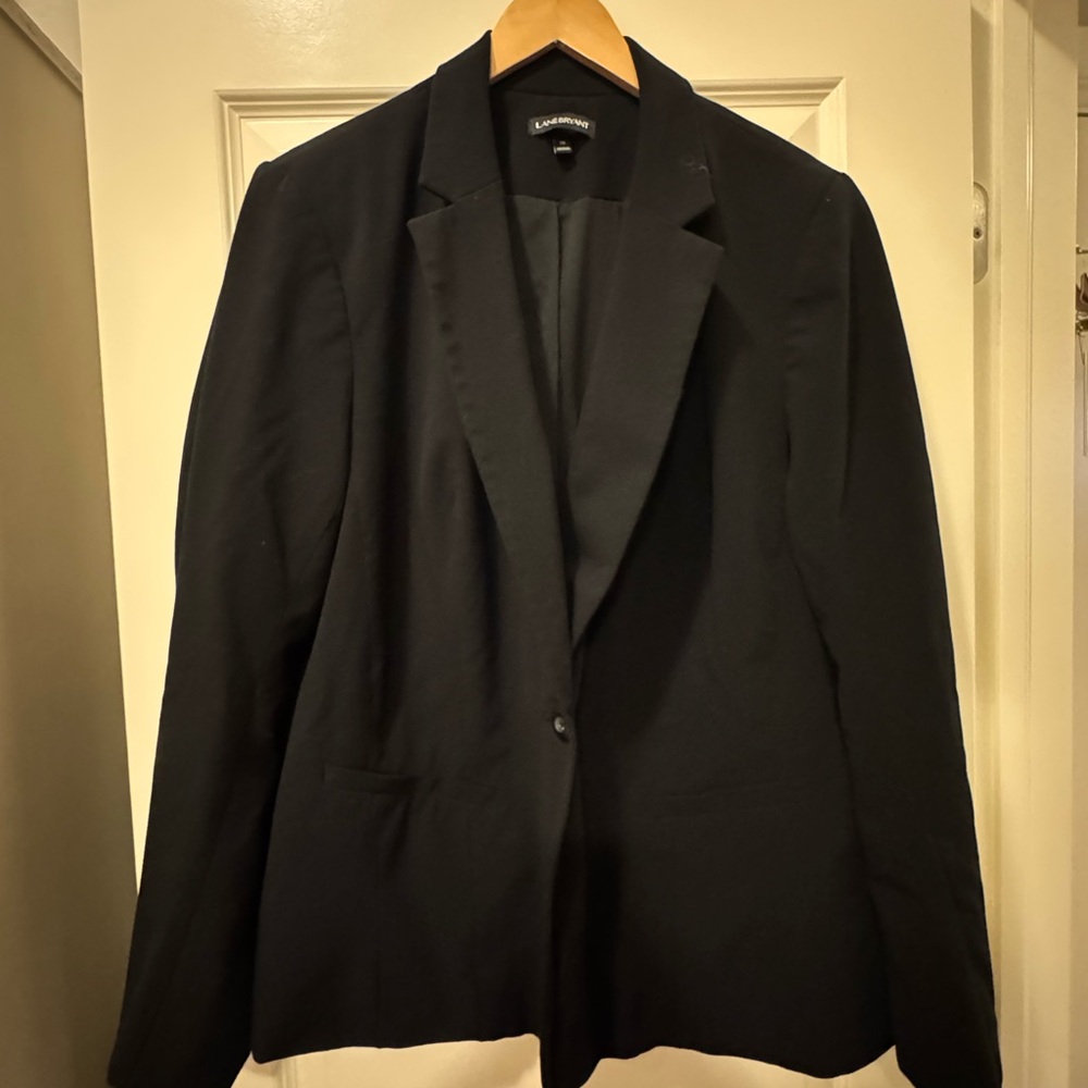 Lane Bryant Black Women's Single-Button Blazer